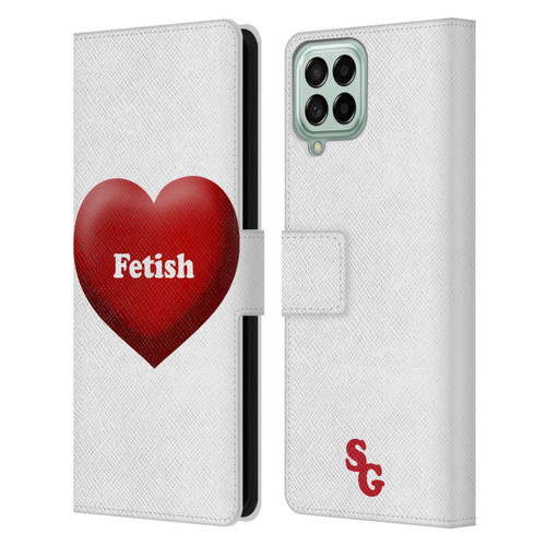 Selena Gomez Key Art Fetish Heart Leather Book Wallet Case Cover For Samsung Galaxy M53 (2022)