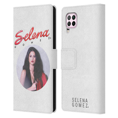 Selena Gomez Revival Kill Em with Kindness Leather Book Wallet Case Cover For Huawei Nova 6 SE / P40 Lite