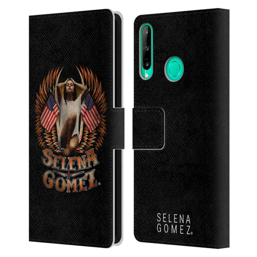 Selena Gomez Revival Biker Fashion Leather Book Wallet Case Cover For Huawei P40 lite E