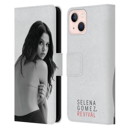 Selena Gomez Revival Back Cover Art Leather Book Wallet Case Cover For Apple iPhone 13