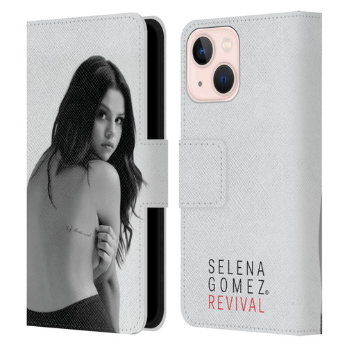 Selena Gomez Revival Back Cover Art Leather Book Wallet Case Cover For Apple iPhone 13 Mini