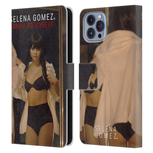 Selena Gomez Revival Hands to myself Leather Book Wallet Case Cover For Apple iPhone 14