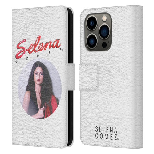 Selena Gomez Revival Kill Em with Kindness Leather Book Wallet Case Cover For Apple iPhone 14 Pro