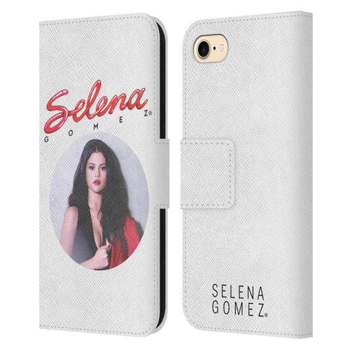 Selena Gomez Revival Kill Em with Kindness Leather Book Wallet Case Cover For Apple iPhone 7 / 8 / SE 2020 & 2022