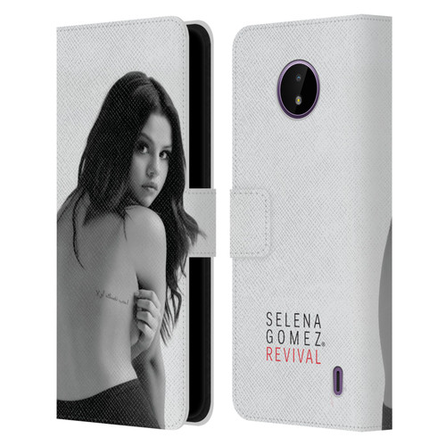 Selena Gomez Revival Back Cover Art Leather Book Wallet Case Cover For Nokia C10 / C20