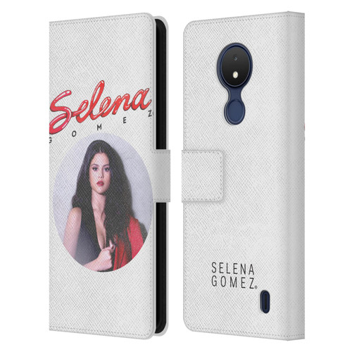 Selena Gomez Revival Kill Em with Kindness Leather Book Wallet Case Cover For Nokia C21
