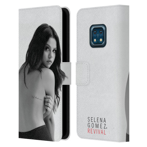 Selena Gomez Revival Back Cover Art Leather Book Wallet Case Cover For Nokia XR20