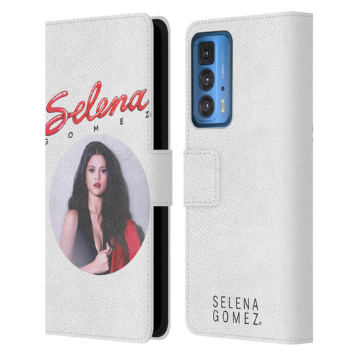 Selena Gomez Revival Kill Em with Kindness Leather Book Wallet Case Cover For Motorola Edge 20 Pro