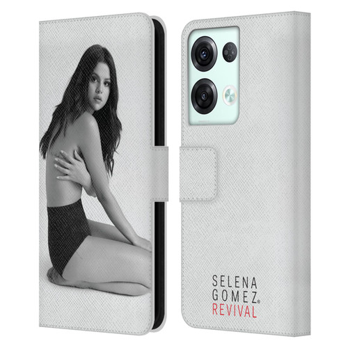 Selena Gomez Revival Side Cover Art Leather Book Wallet Case Cover For OPPO Reno8 Pro