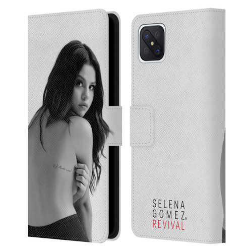 Selena Gomez Revival Back Cover Art Leather Book Wallet Case Cover For OPPO Reno4 Z 5G