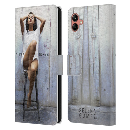 Selena Gomez Revival Good For You Leather Book Wallet Case Cover For Samsung Galaxy A04 (2022)