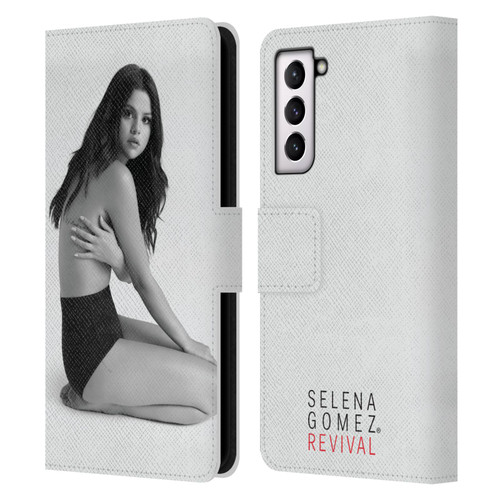 Selena Gomez Revival Side Cover Art Leather Book Wallet Case Cover For Samsung Galaxy S21 5G