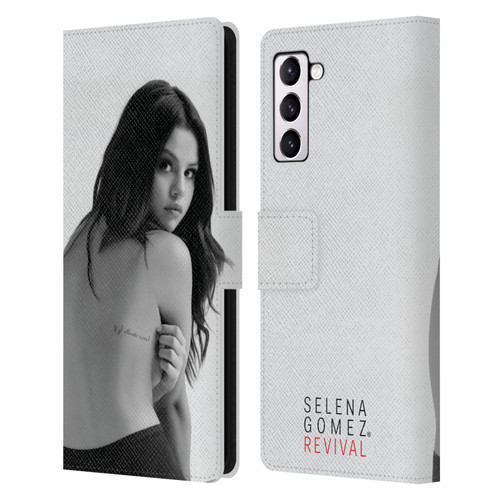 Selena Gomez Revival Back Cover Art Leather Book Wallet Case Cover For Samsung Galaxy S21+ 5G