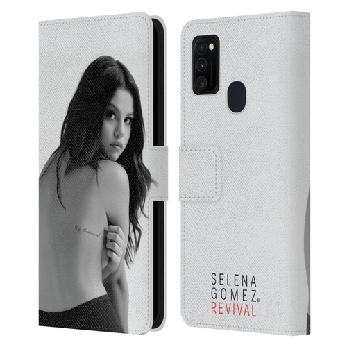 Selena Gomez Revival Back Cover Art Leather Book Wallet Case Cover For Samsung Galaxy M30s (2019)/M21 (2020)