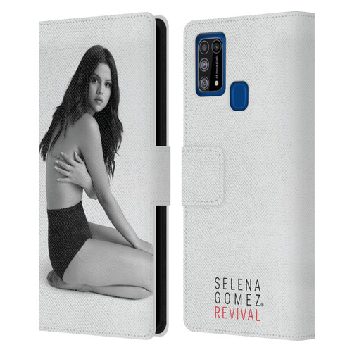 Selena Gomez Revival Side Cover Art Leather Book Wallet Case Cover For Samsung Galaxy M31 (2020)