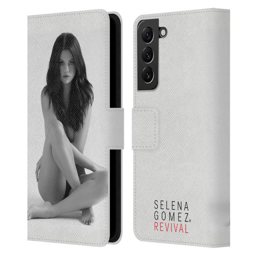 Selena Gomez Revival Front Cover Art Leather Book Wallet Case Cover For Samsung Galaxy S22+ 5G