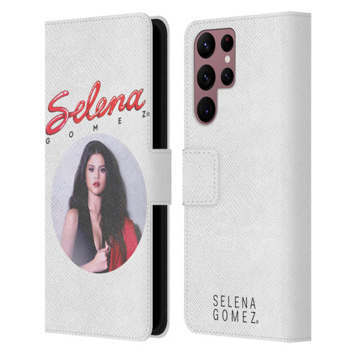 Selena Gomez Revival Kill Em with Kindness Leather Book Wallet Case Cover For Samsung Galaxy S22 Ultra 5G