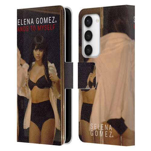 Selena Gomez Revival Hands to myself Leather Book Wallet Case Cover For Samsung Galaxy S23 5G