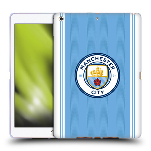 Manchester City Man City FC 2023/24 Badge Kit Home Soft Gel Case for Apple iPad 10.2 2019/2020/2021