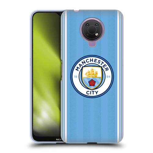 Manchester City Man City FC 2023/24 Badge Kit Home Soft Gel Case for Nokia G10
