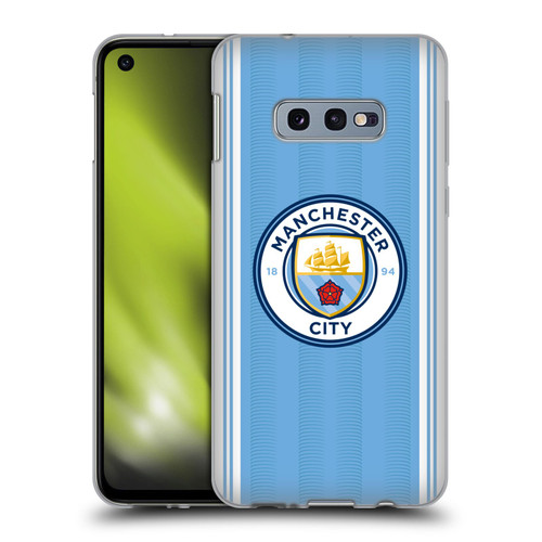 Manchester City Man City FC 2023/24 Badge Kit Home Soft Gel Case for Samsung Galaxy S10e