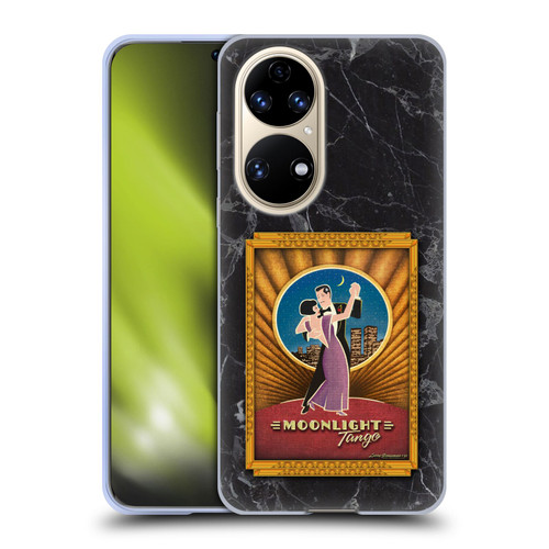 Larry Grossman Retro Collection Moonlight Tango Soft Gel Case for Huawei P50