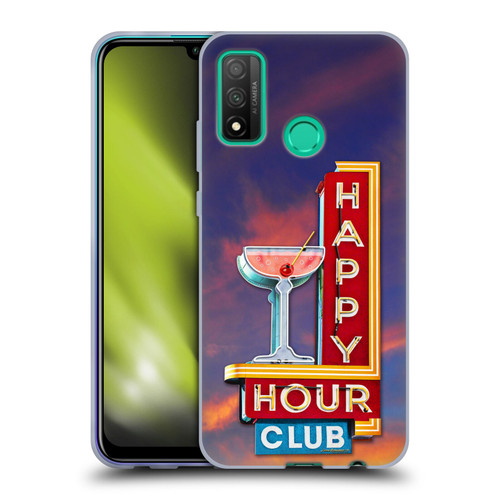 Larry Grossman Retro Collection Happy Hour Club Soft Gel Case for Huawei P Smart (2020)