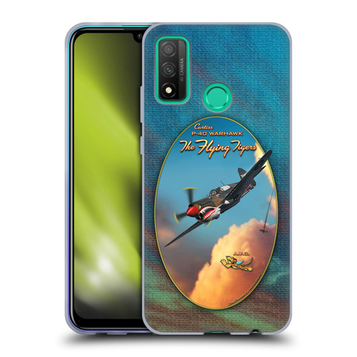 Larry Grossman Retro Collection P-40 Warhawk Flying Tiger Soft Gel Case for Huawei P Smart (2020)