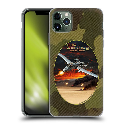 Larry Grossman Retro Collection A-10 Warthog Soft Gel Case for Apple iPhone 11 Pro Max