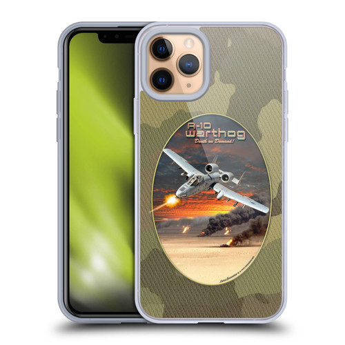 Larry Grossman Retro Collection A-10 Warthog Soft Gel Case for Apple iPhone 11 Pro