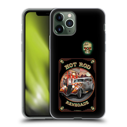 Larry Grossman Retro Collection Hot Rod Renegade Soft Gel Case for Apple iPhone 11 Pro