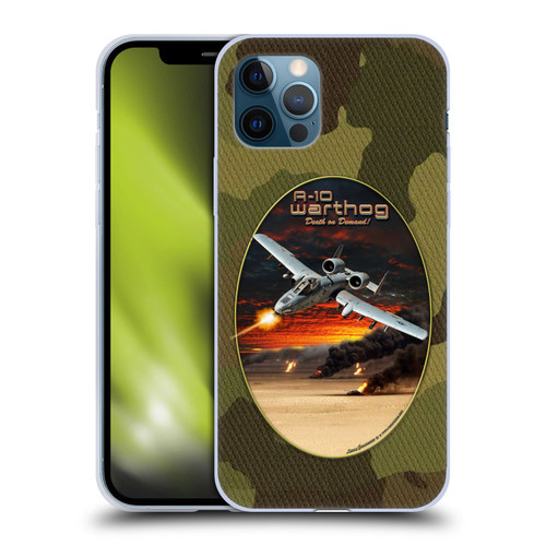 Larry Grossman Retro Collection A-10 Warthog Soft Gel Case for Apple iPhone 12 / iPhone 12 Pro