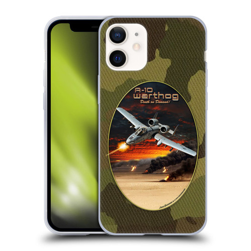 Larry Grossman Retro Collection A-10 Warthog Soft Gel Case for Apple iPhone 12 Mini