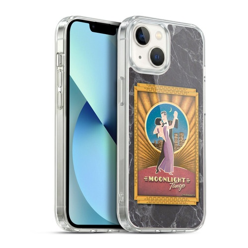 Larry Grossman Retro Collection Moonlight Tango Soft Gel Case for Apple iPhone 13