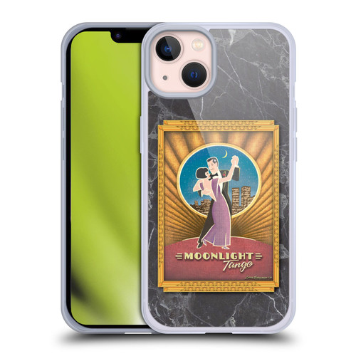 Larry Grossman Retro Collection Moonlight Tango Soft Gel Case for Apple iPhone 13