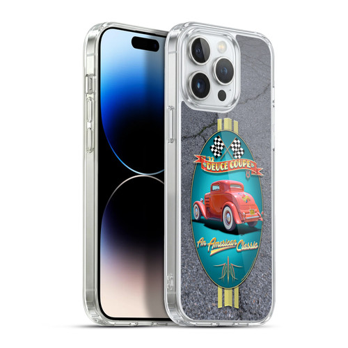 Larry Grossman Retro Collection Deuce Coupe Classic Soft Gel Case for Apple iPhone 13 Pro Max & MagSafe