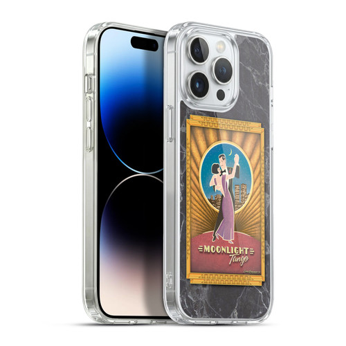 Larry Grossman Retro Collection Moonlight Tango Soft Gel Case for Apple iPhone 13 Pro Max & MagSafe