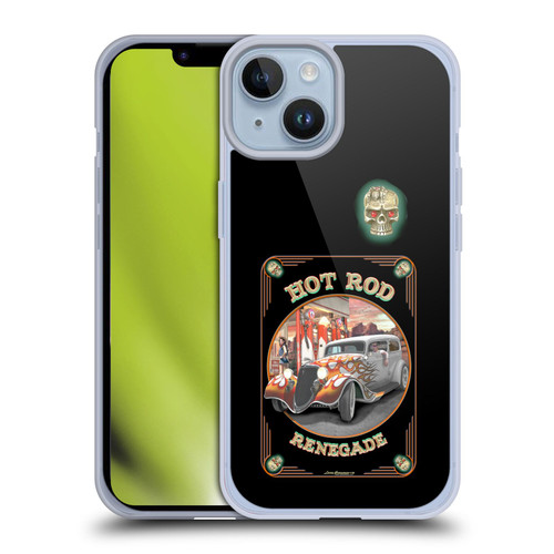 Larry Grossman Retro Collection Hot Rod Renegade Soft Gel Case for Apple iPhone 14