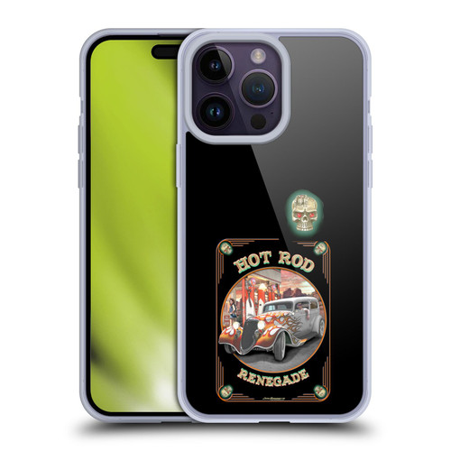 Larry Grossman Retro Collection Hot Rod Renegade Soft Gel Case for Apple iPhone 14 Pro Max