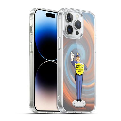 Larry Grossman Retro Collection Stop Pigging Out Soft Gel Case for Apple iPhone 14 Pro Max & MagSafe