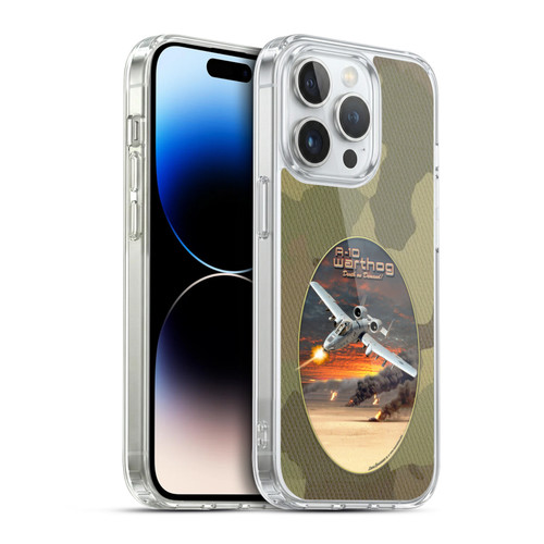 Larry Grossman Retro Collection A-10 Warthog Soft Gel Case for Apple iPhone 14 Pro & MagSafe