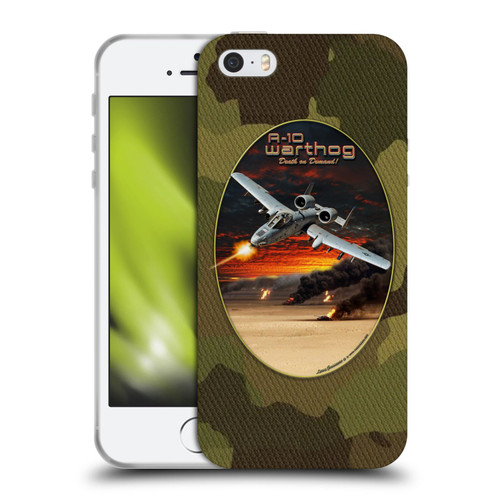 Larry Grossman Retro Collection A-10 Warthog Soft Gel Case for Apple iPhone 5 / 5s / iPhone SE 2016