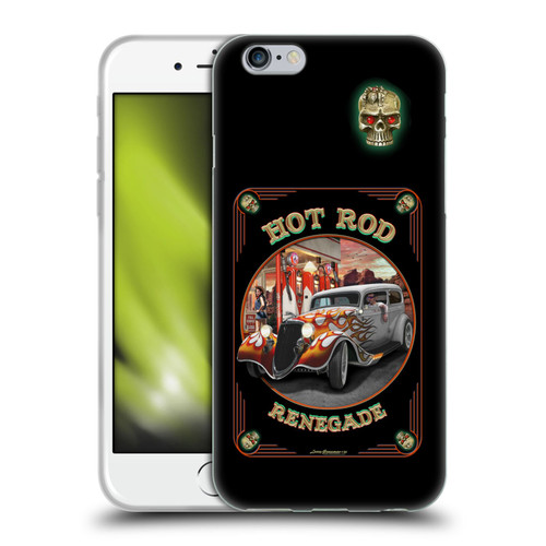 Larry Grossman Retro Collection Hot Rod Renegade Soft Gel Case for Apple iPhone 6 / iPhone 6s