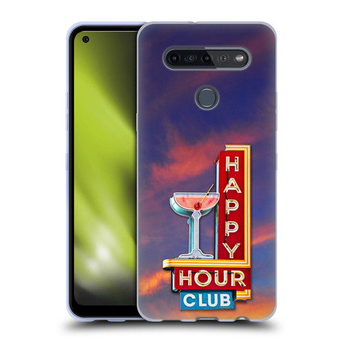Larry Grossman Retro Collection Happy Hour Club Soft Gel Case for LG K51S