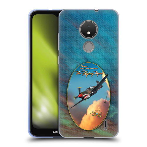 Larry Grossman Retro Collection P-40 Warhawk Flying Tiger Soft Gel Case for Nokia C21