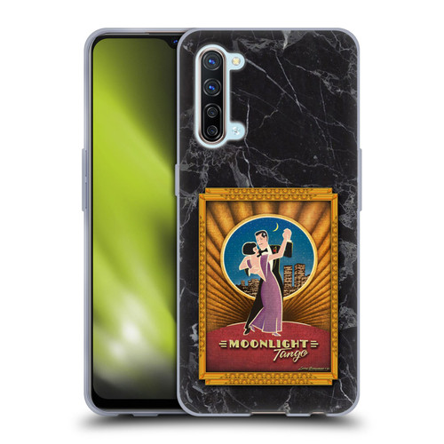 Larry Grossman Retro Collection Moonlight Tango Soft Gel Case for OPPO Find X2 Lite 5G