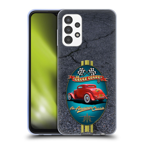 Larry Grossman Retro Collection Deuce Coupe Classic Soft Gel Case for Samsung Galaxy A13 (2022)