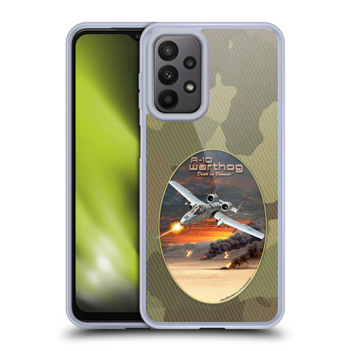 Larry Grossman Retro Collection A-10 Warthog Soft Gel Case for Samsung Galaxy A23 / 5G (2022)