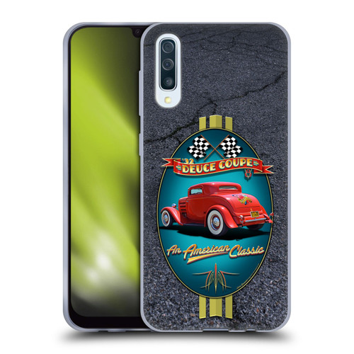 Larry Grossman Retro Collection Deuce Coupe Classic Soft Gel Case for Samsung Galaxy A50/A30s (2019)