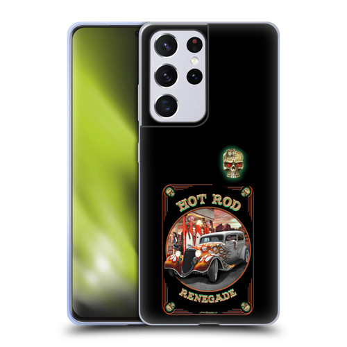 Larry Grossman Retro Collection Hot Rod Renegade Soft Gel Case for Samsung Galaxy S21 Ultra 5G